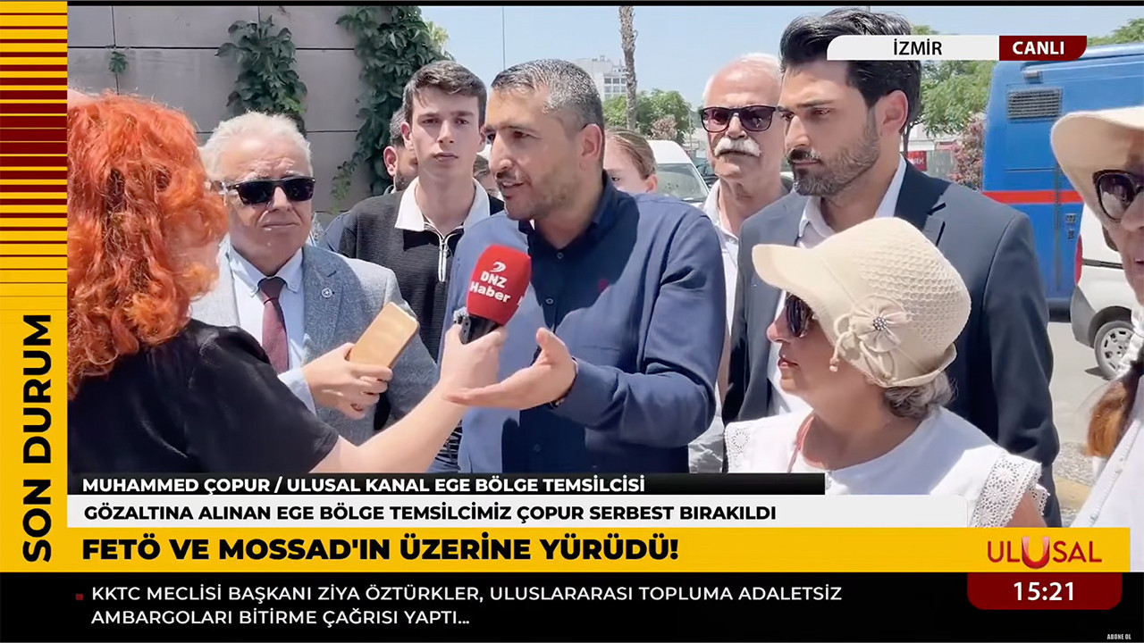 Çopur’dan tahliye sonrası açıklama: Haberlerimize devam edeceğiz