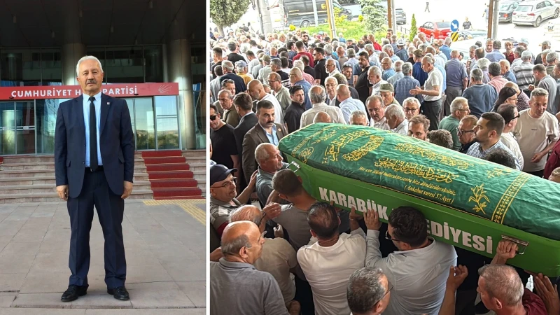 Karabük’te çaya düşüp ölen CHP İl Başkan Yardımcısı toprağa verildi