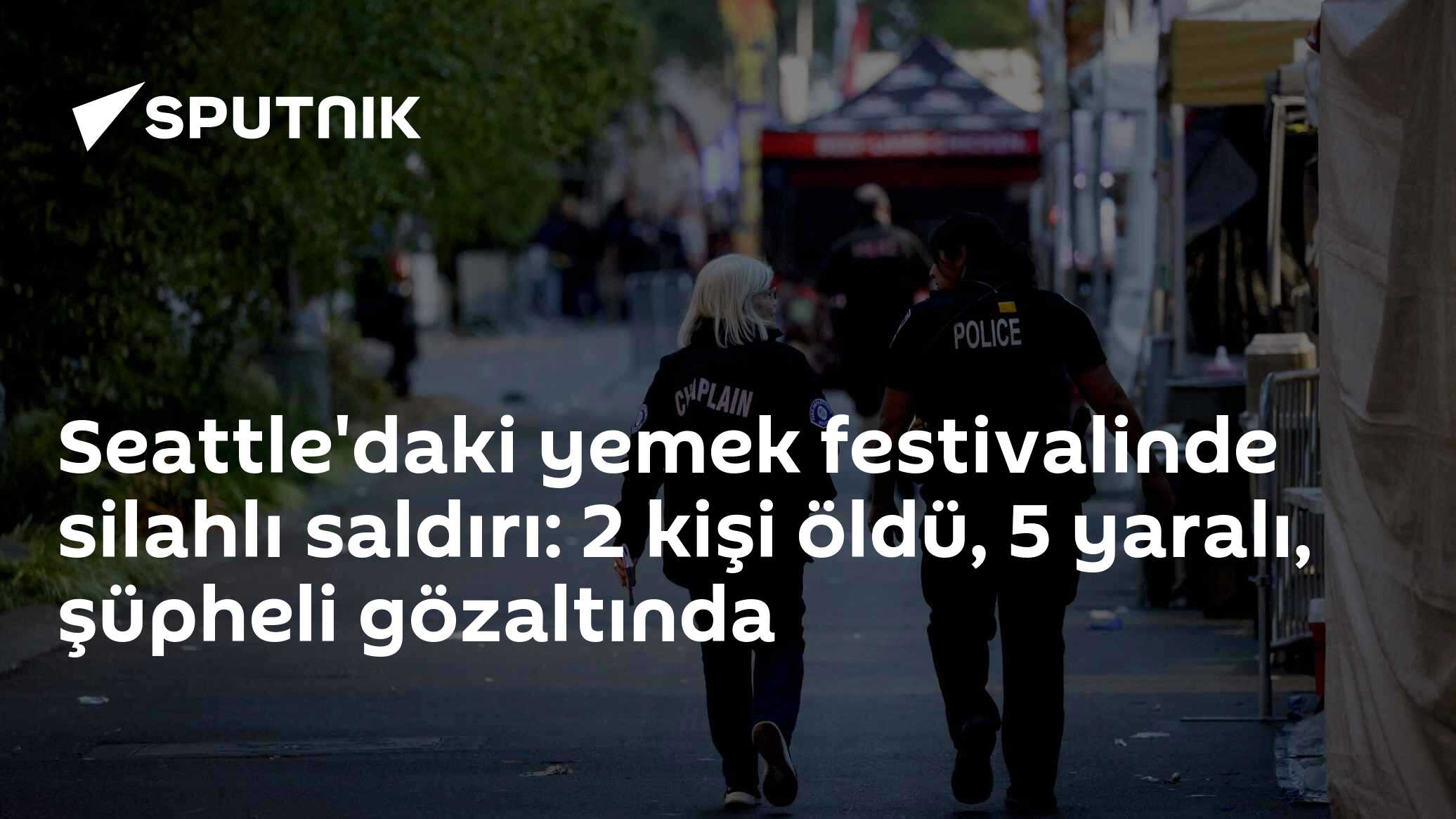 Seattle'daki yemek festivalinde silahlı saldırı: 2 kişi öldü, 5 yaralı, şüpheli gözaltında
