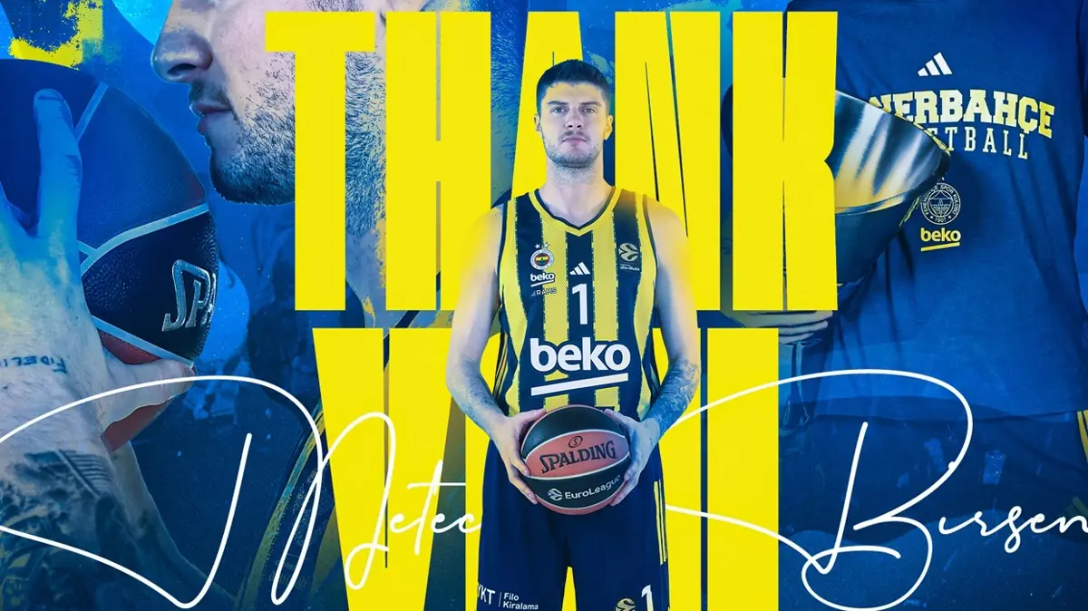 Fenerbahçe Beko'da bir ayrılık daha! Metecan Birsen veda etti