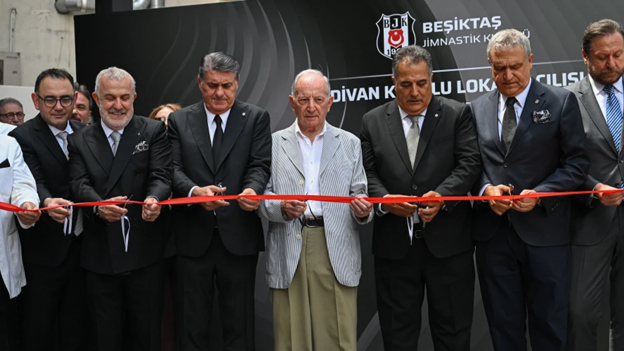 Beşiktaş Divan Kurulu Lokali törenle hizmete açıldı: Süleyman Seba detayı alkış aldı