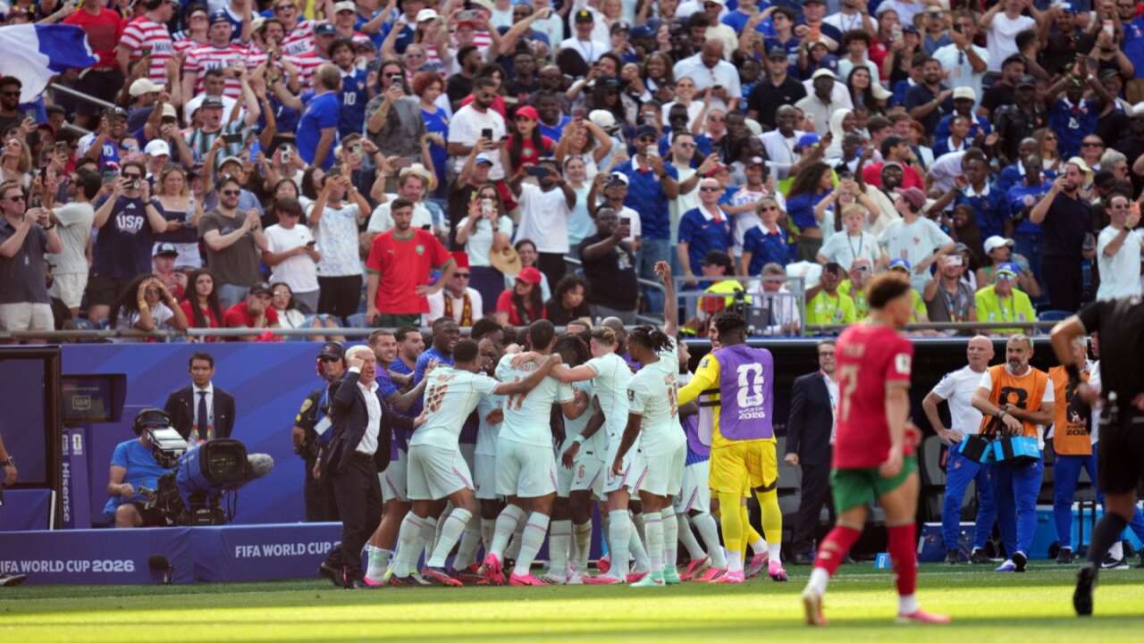 2026 Dünya Kupası'nda ilk yarı finalist belli oldu! Fransa Fas'ı 2 golle devirdi