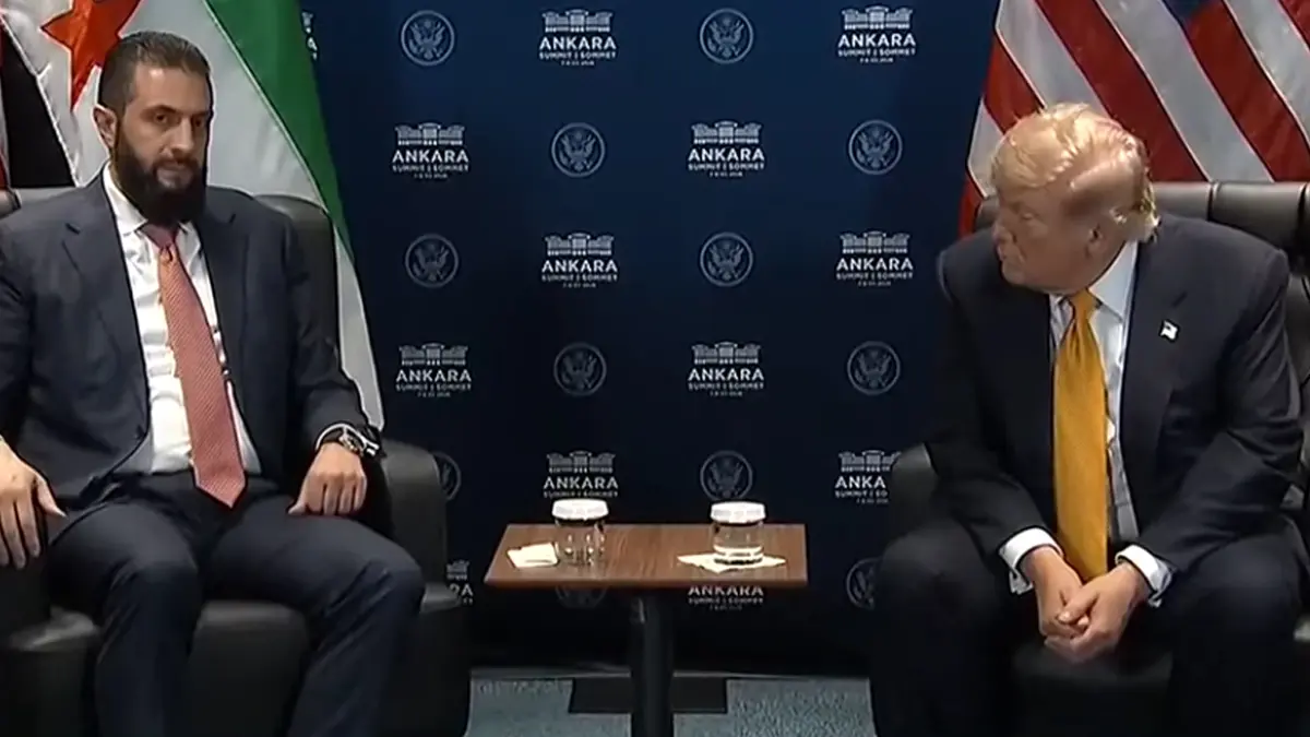 Trump, Şara ile görüştü: Suriye terör listesinden çıkacak
