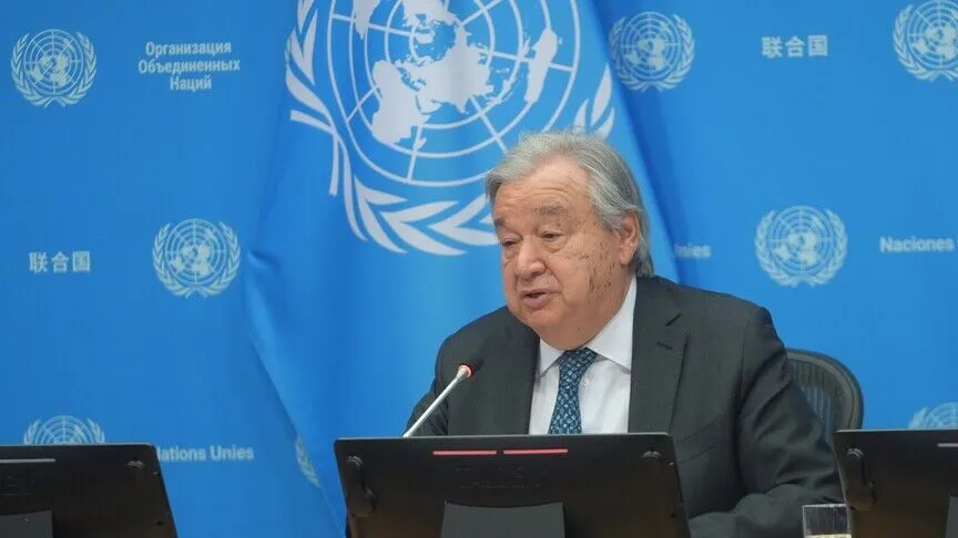 BM Genel Sekreteri Guterres'ten üye devletlere UNRWA için mali destek çağrısı