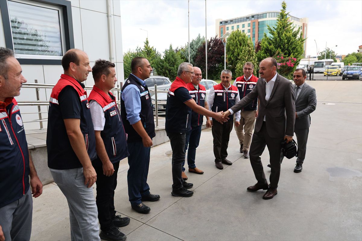 Edirne Vali Yardımcısı Coşğun'dan İl Tarım ve Orman Müdürlüğü ziyareti