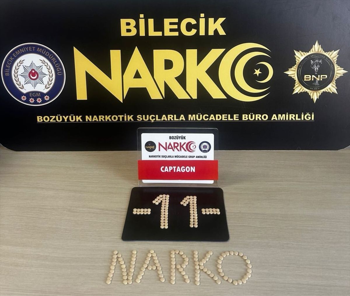 Bilecik'te üzerinde uyuşturucu bulunan 1 kişi tutuklandı