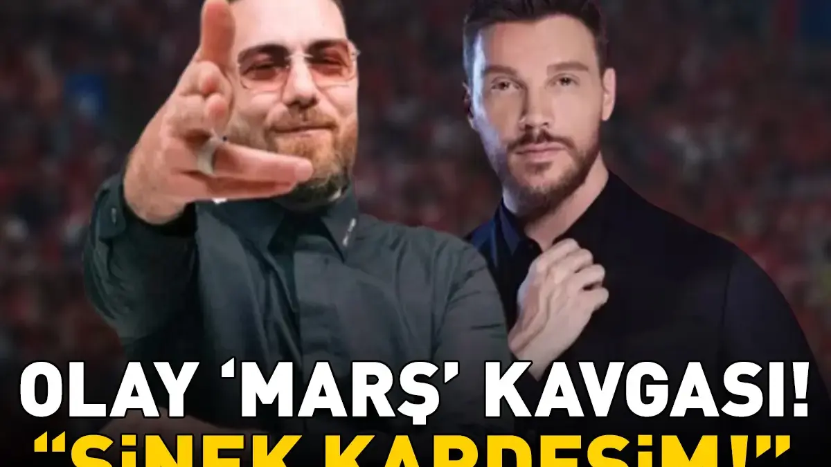 OLAY 'MİLLİ TAKIM MARŞI' KAVGASI! Sinan Akçıl ve Murda birbirine girdi: 'Sinek kardeşim, en çok primi sen yaptın'