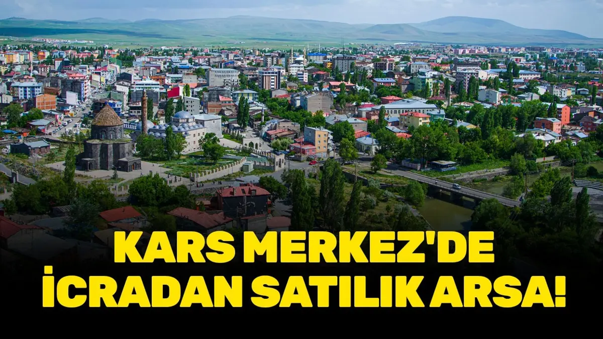 Kars Merkez'de icradan satılık arsa!