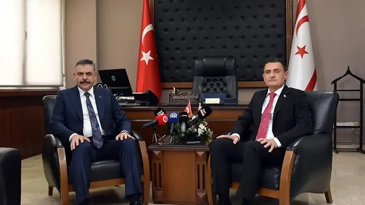 İçişleri Bakanı Çiftçi, KKTC’li mevkidaşı Oğuz ile görüştü