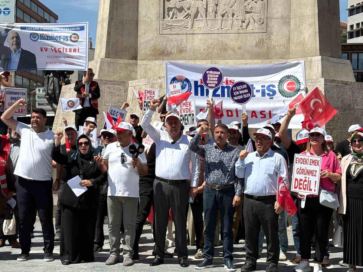 HAK-İŞ'ten ev işçileri için çağrı: "Ev işi de iştir, ev işçisi de işçidir"