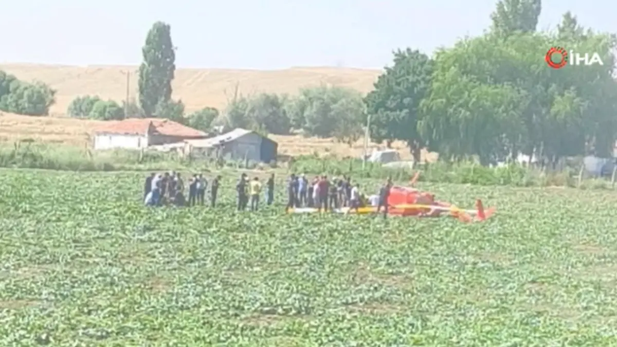 SON DAKİKA | Ankara'da eğitim helikopteri düştü! Ekipler bölgede