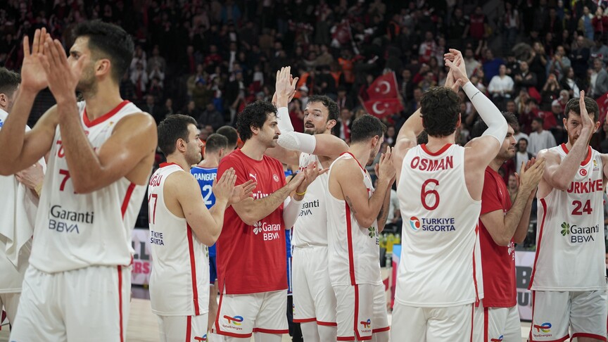 Türkiye, FIBA'nın Dünya Kupası Avrupa Elemeleri "güç sıralamasında" ilk sırada