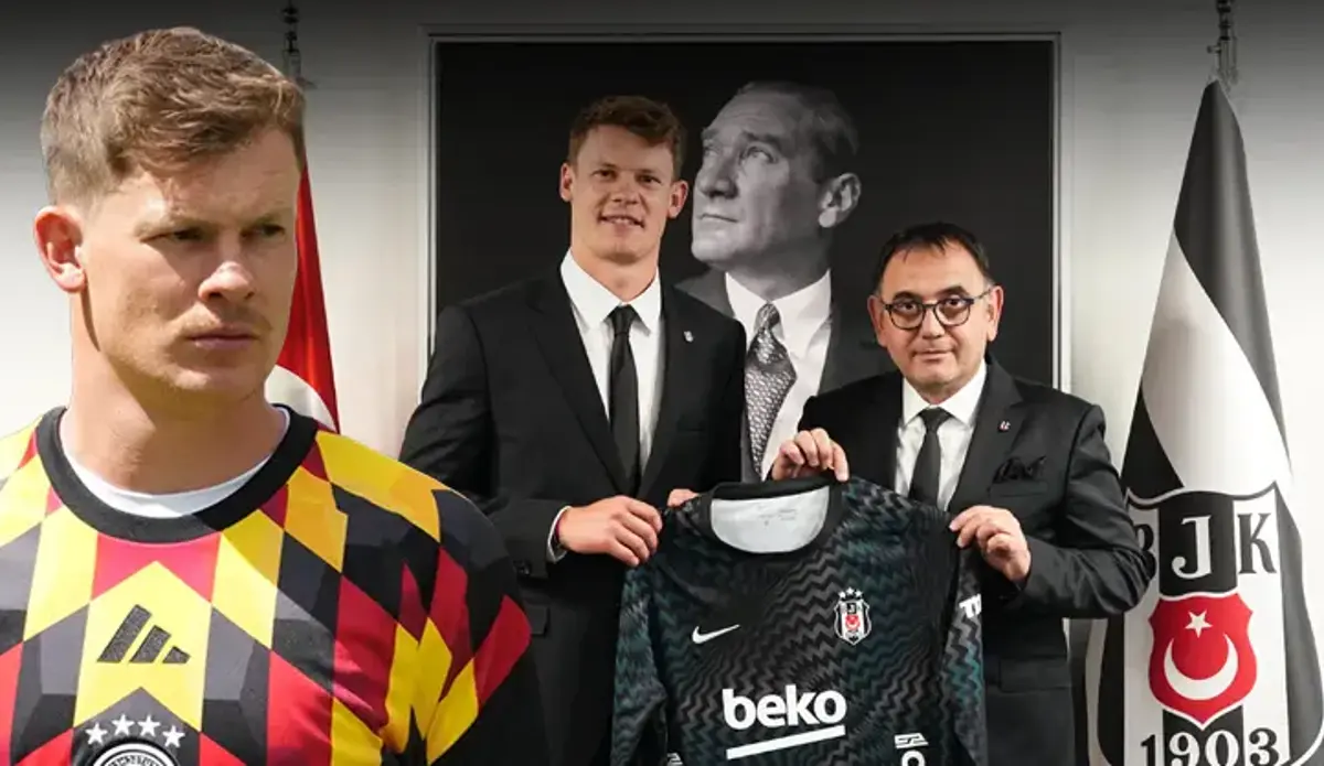 Alexander Nübel resmen Beşiktaş'ta! 3 yıllık imza