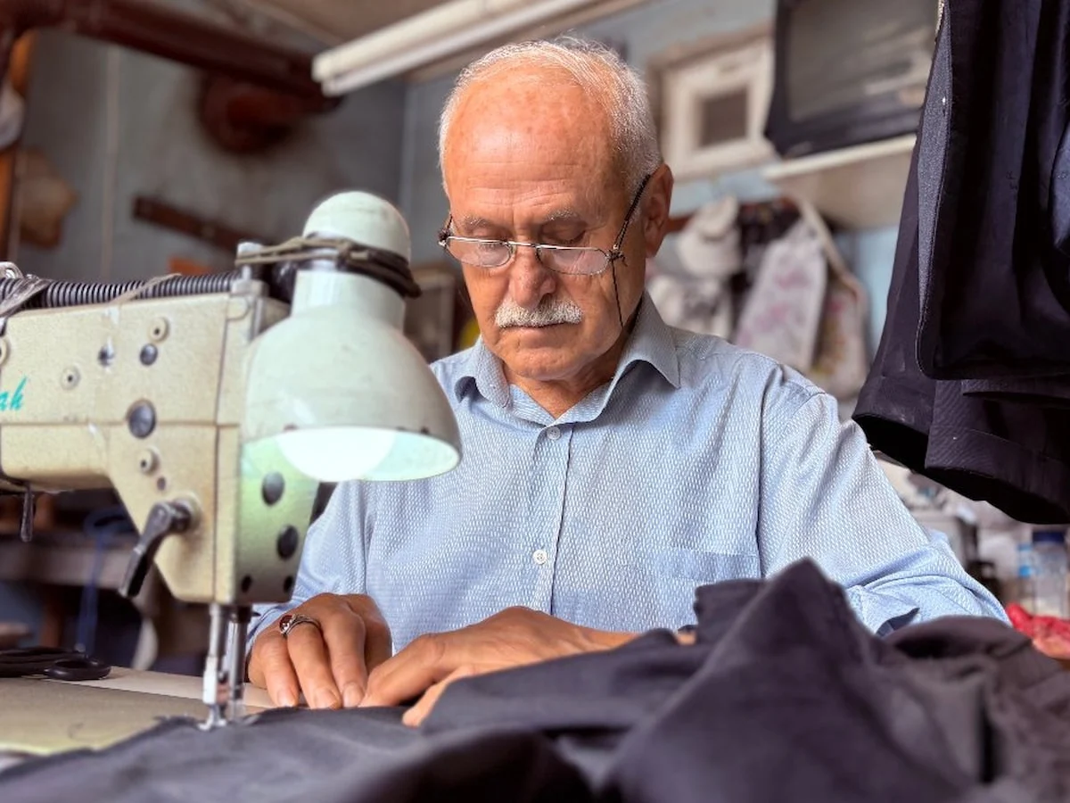 Çorum'da kumaşa işlenen 59 yıllık hayat: 71 yaşında hala tezgah başında