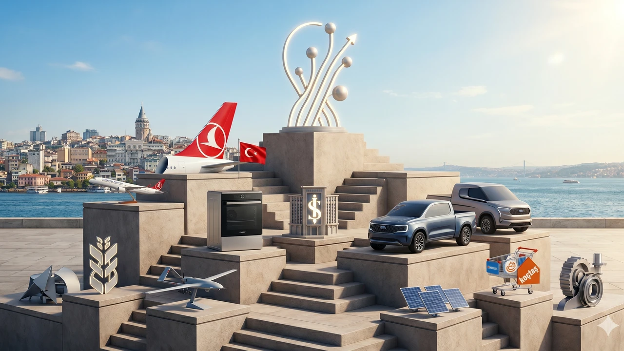 Türkiye'nin en değerli markaları açıklandı: İşte 2026'nın ilk 5 ismi!
