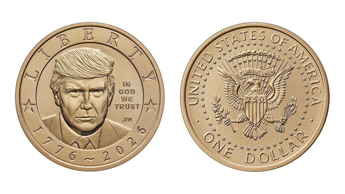 ABD'nin bağımsızlığının 250'nci yılına özel üzerinde Trump'ın yer aldığı altın para basılacak