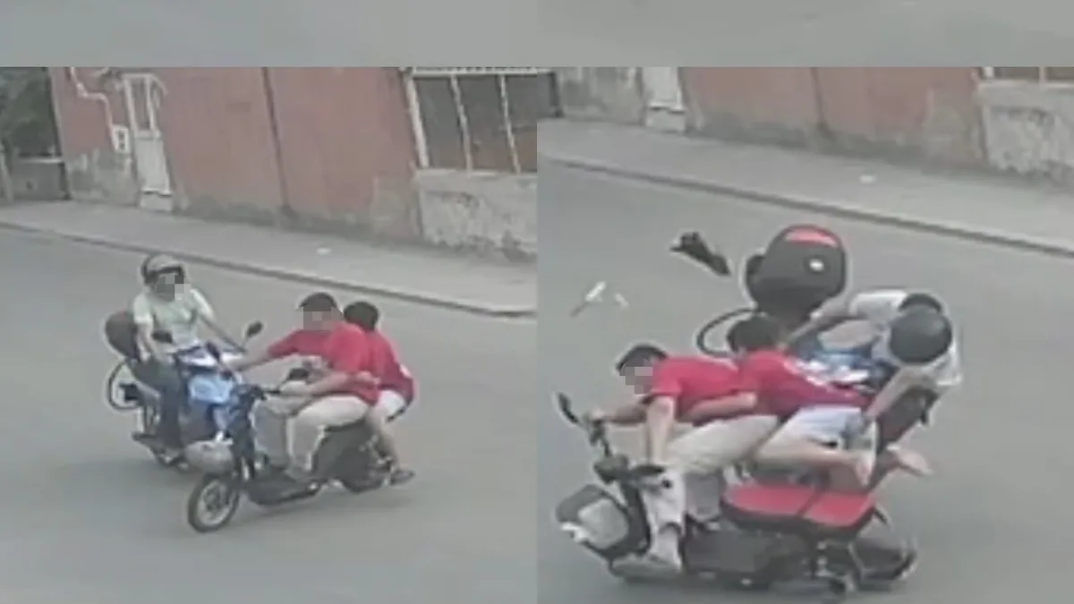 Mersin'de feci kaza: Motosikletler birbirine girdi! 3 yaralı