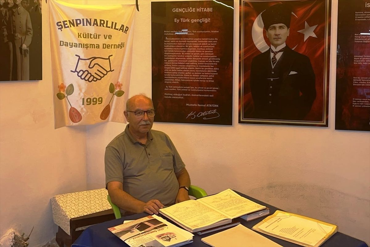 Şenpınarlılar Kültür ve Dayanışma Derneği Başkanı Tanju Demirkol güven tazeledi