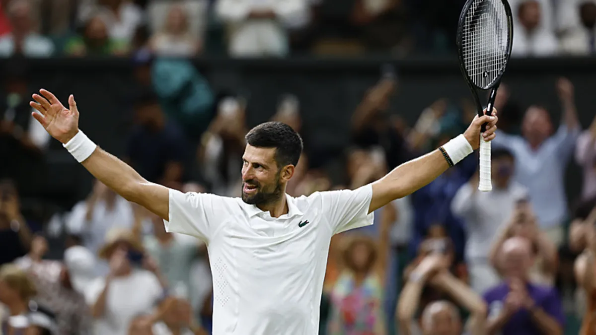 Novak Djokovic, Wimbledon'da yarı finalde!