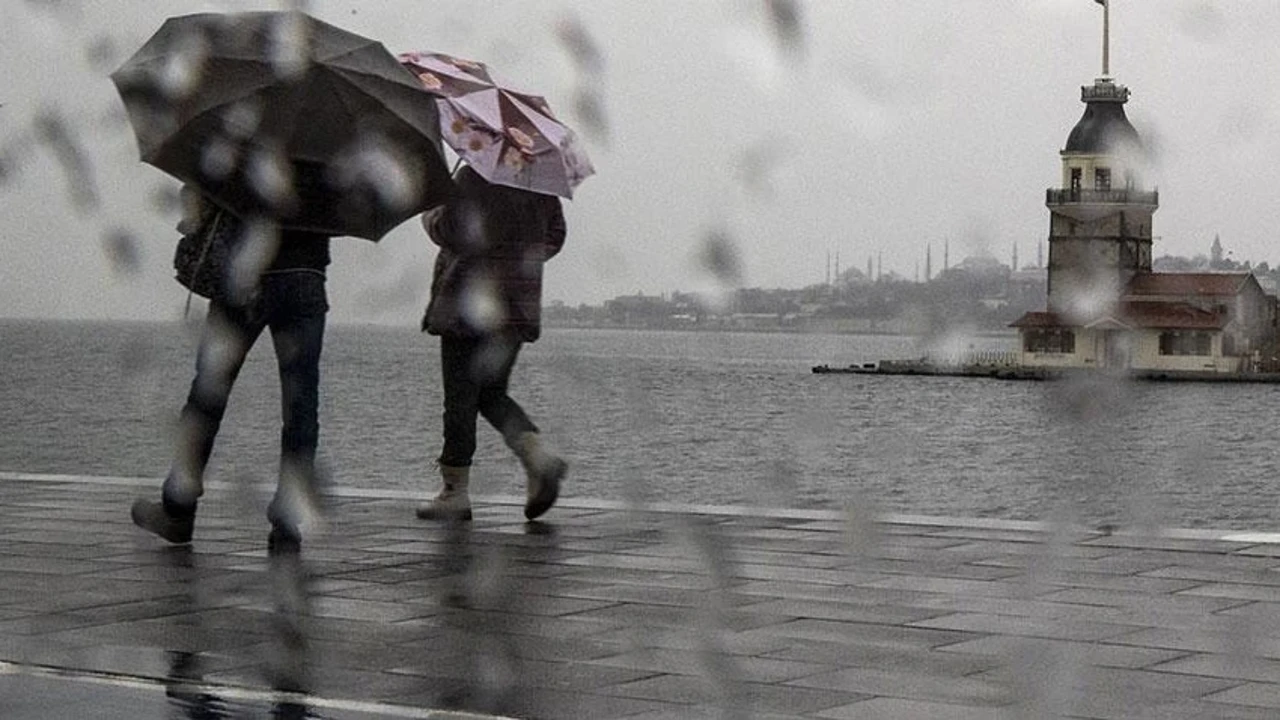 Meteoroloji'den İstanbul için alarm! Kuvvetli sağanak geliyor