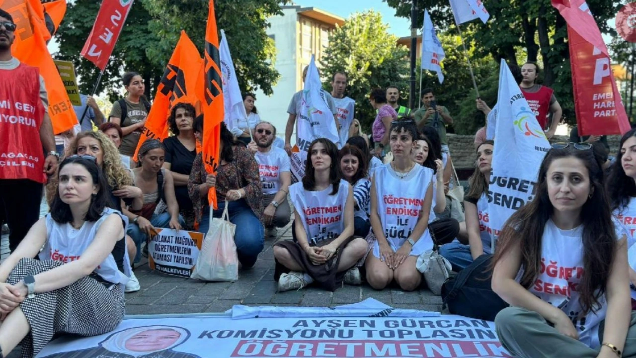 Özel sektör öğretmenlerinin direnişi sürüyor: Mücadeleden Bir adım dahi geri atmayacağız"