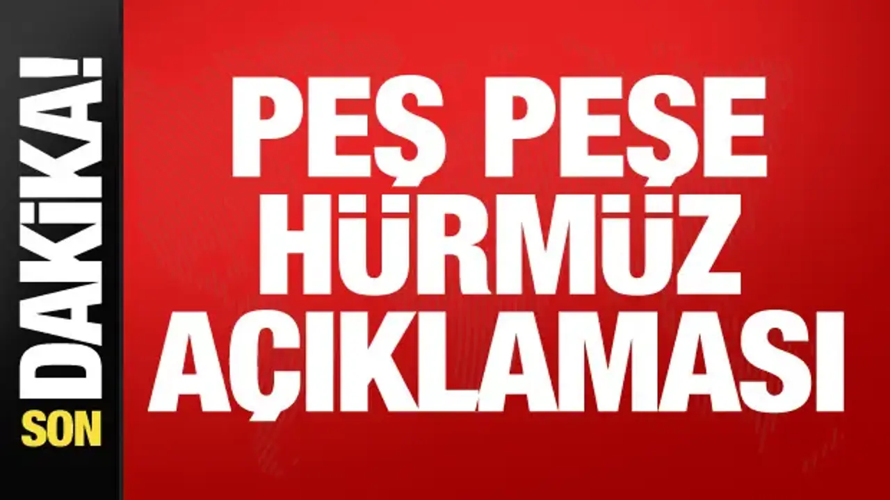 Hürmüz krizinde yeni gelişme! Yeniden kapatıldı, ABD'den dikkat çeken mesaj