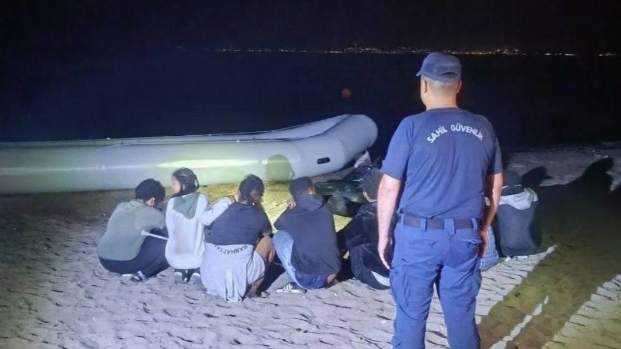 İzmir’de 35 kaçak göçmen yakalandı