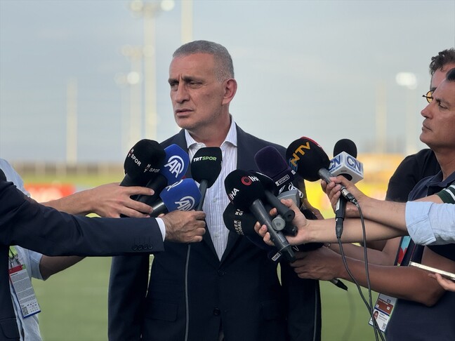 TFF Başkanı Hacıosmanoğlu: Sağlam adımlarla bu çocuklar gerekli cevabı sahada verecek, buna inancımız tam