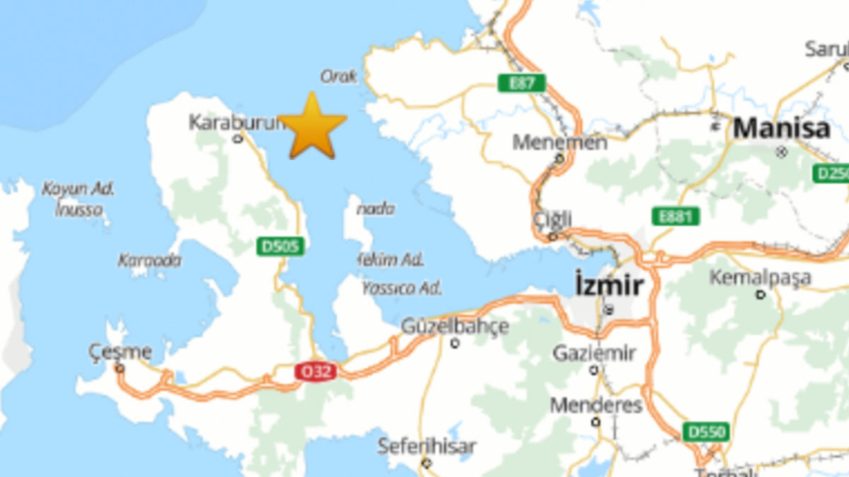 İzmir'de korkutan deprem!