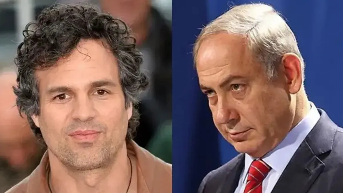Mark Ruffalo'dan Netanyahu'ya sert tepki: 'Sen manyak bir katilsin'
