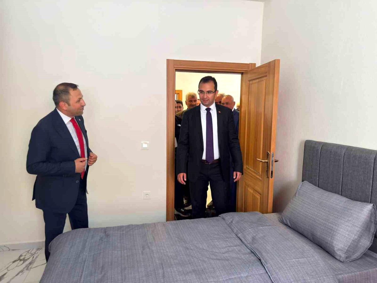 Aydoğan köyünde köy konağı hizmete açıldı