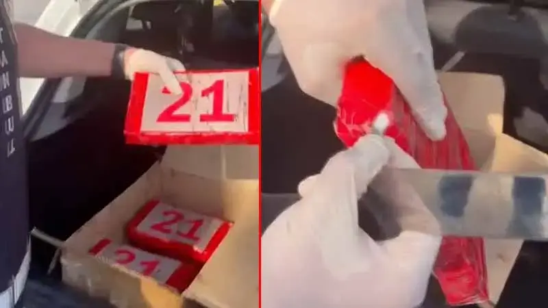 Bayrampaşa’da uyuşturucu operasyonu; otomobilde 20 kilogram kokain ele geçirildi