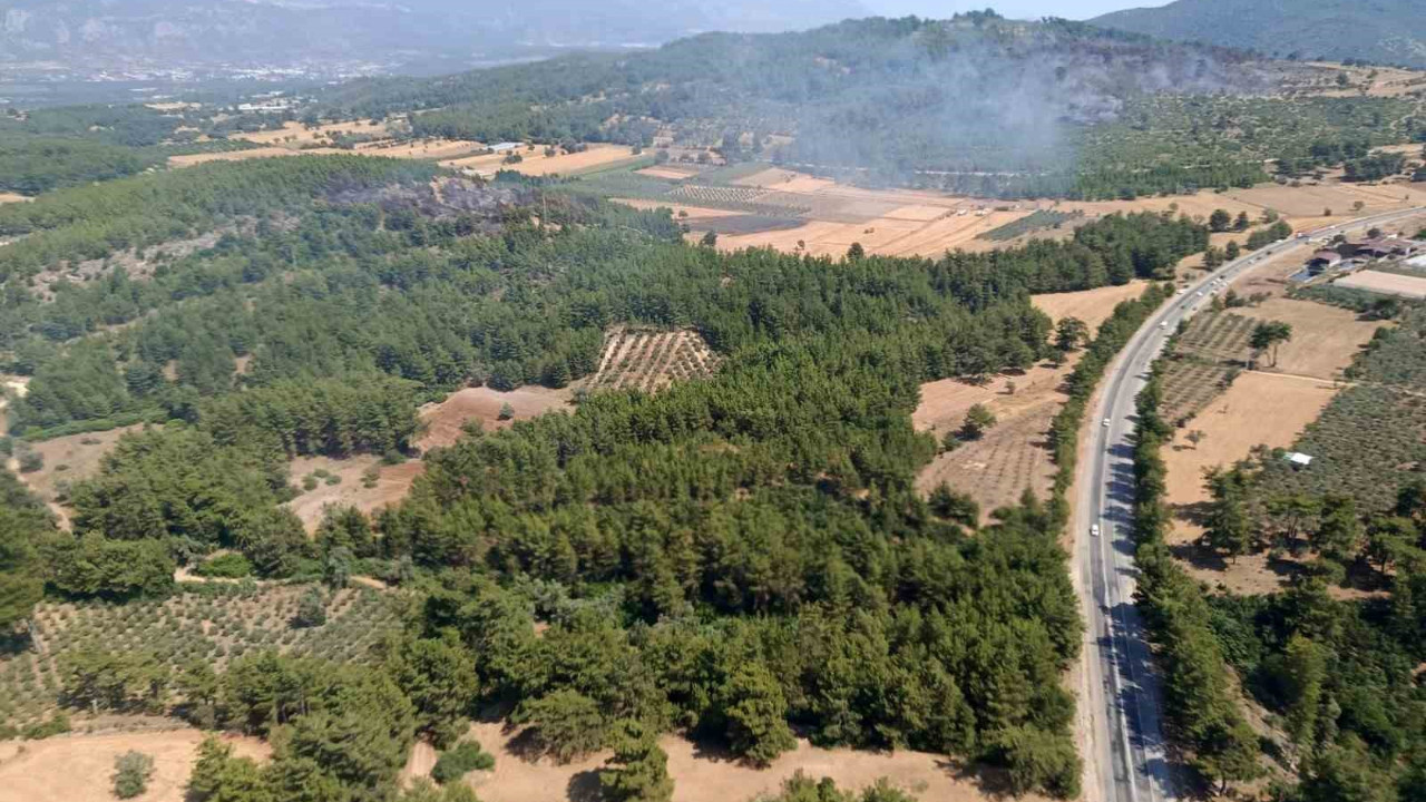 Seydikemer'de çıkan yangın kontrol altına alındı