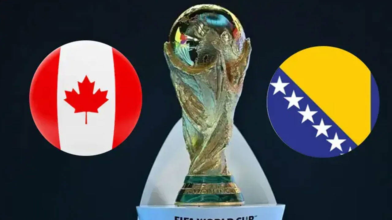 Kanada-Bosna Hersek maçında ilk 11'ler belli oldu