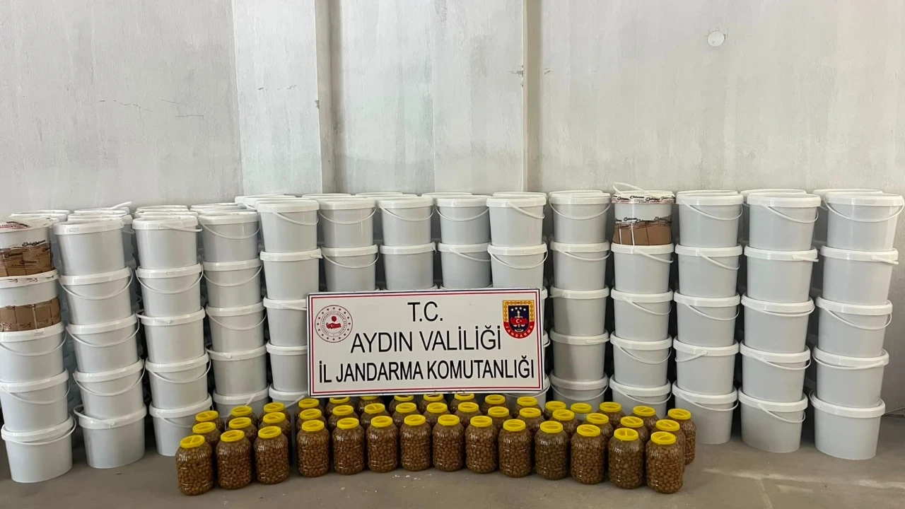 Aydın'da sahte gıda operasyonu: Tonlarca ürüne el konuldu