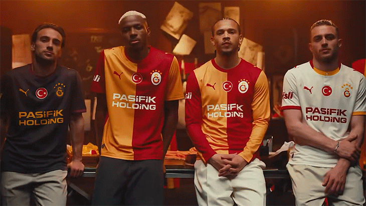 Galatasaray'ın yeni sezon formaları belli oldu!