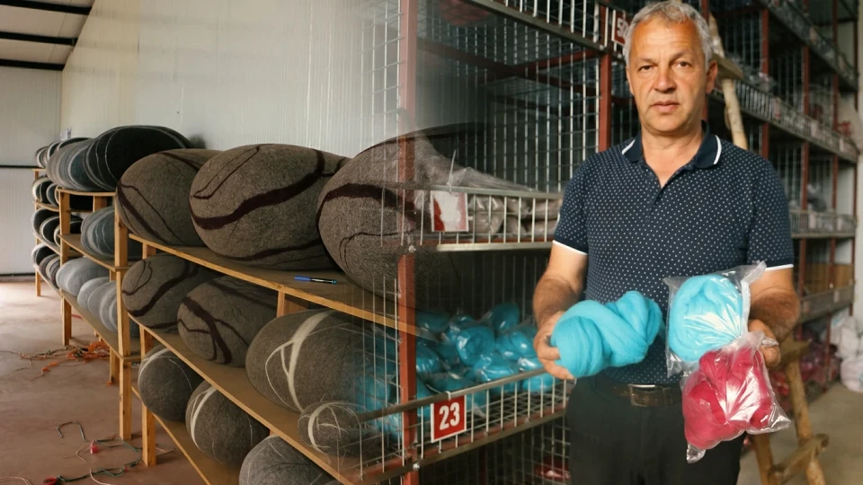 Bin yıllık keçe evlere "taş" gibi geri döndü: Dikiş yok, sentetik yok