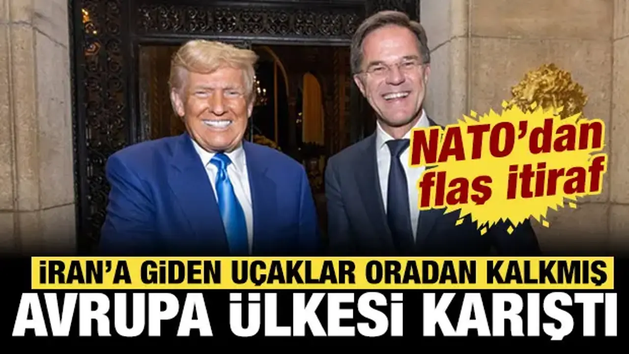 NATO'nun itirafı Avrupa ülkesini karıştırdı: İran'a giden 500 ABD uçağı oradan kalkmış!