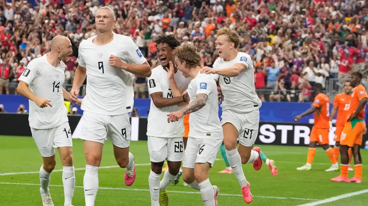 MAÇ SONUCU | Fildişi Sahili: 1 - Norveç: 2 (Çilingir Haaland! Norveç 2 golle son 16'da)