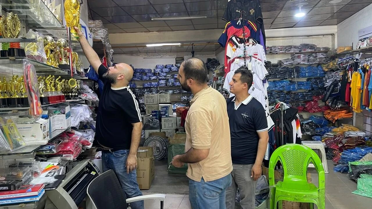 Dünya Kupası heyecanı Irak formalarına ilgiyi artırdı
