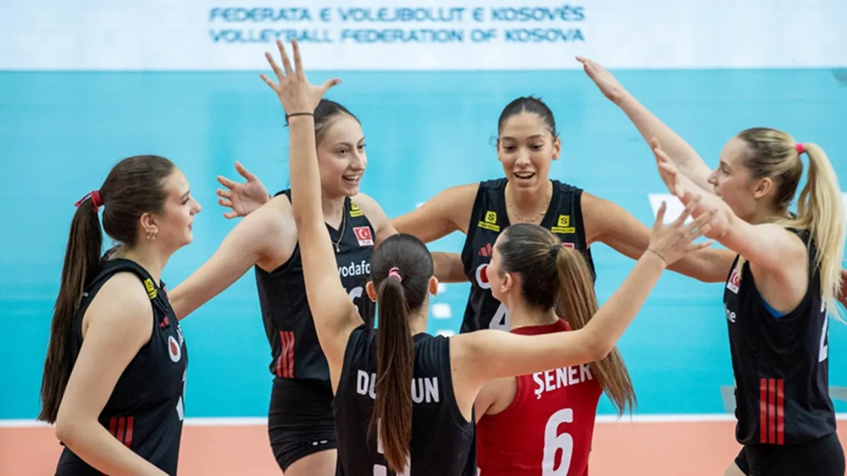 U17 Kadın Milli Voleybol Takımı, Balkan şampiyonu oldu!