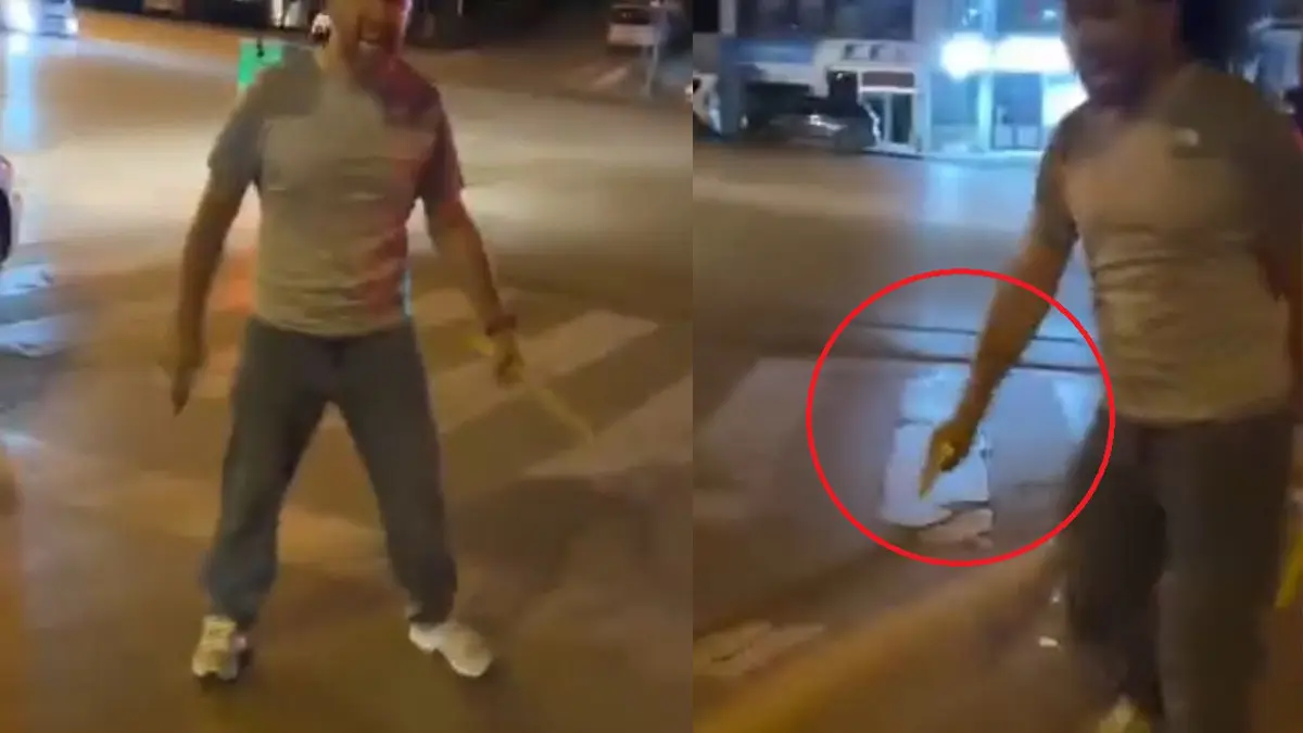Silahını çekip tehditler savuran polis memuru görevden uzaklaştırıldı!