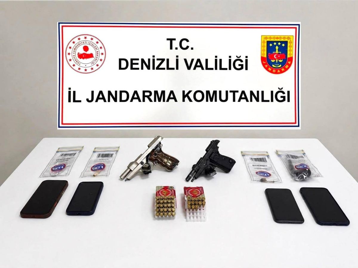Denizli'de tefecilik operasyonunda 3 kişi tutuklandı