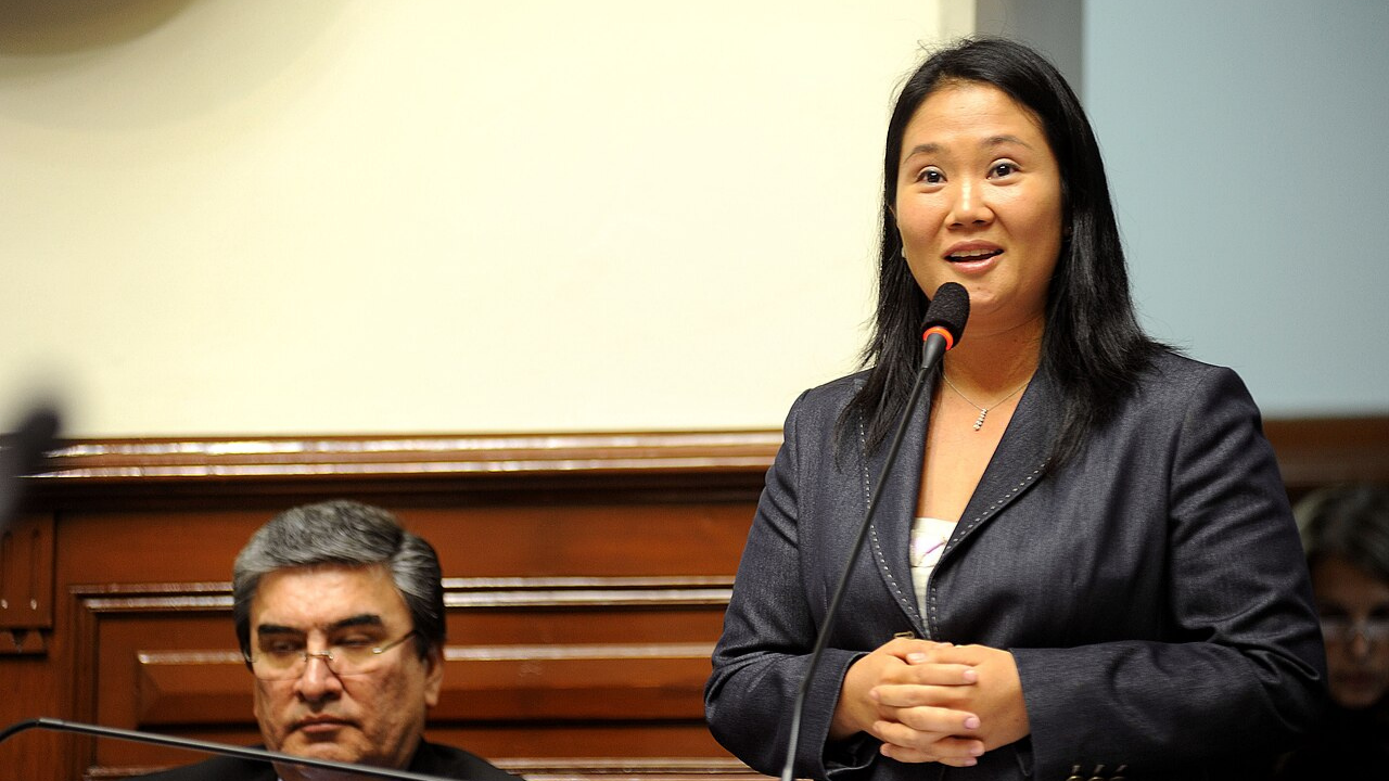 Peru’nun ilk kadın devlet başkanı Fujimori mazbatasını aldı