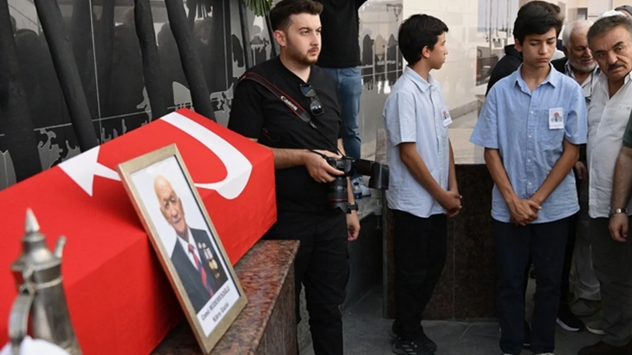 Kıbrıs Gazisi Müderrisoğlu son yolculuğuna uğurlandı