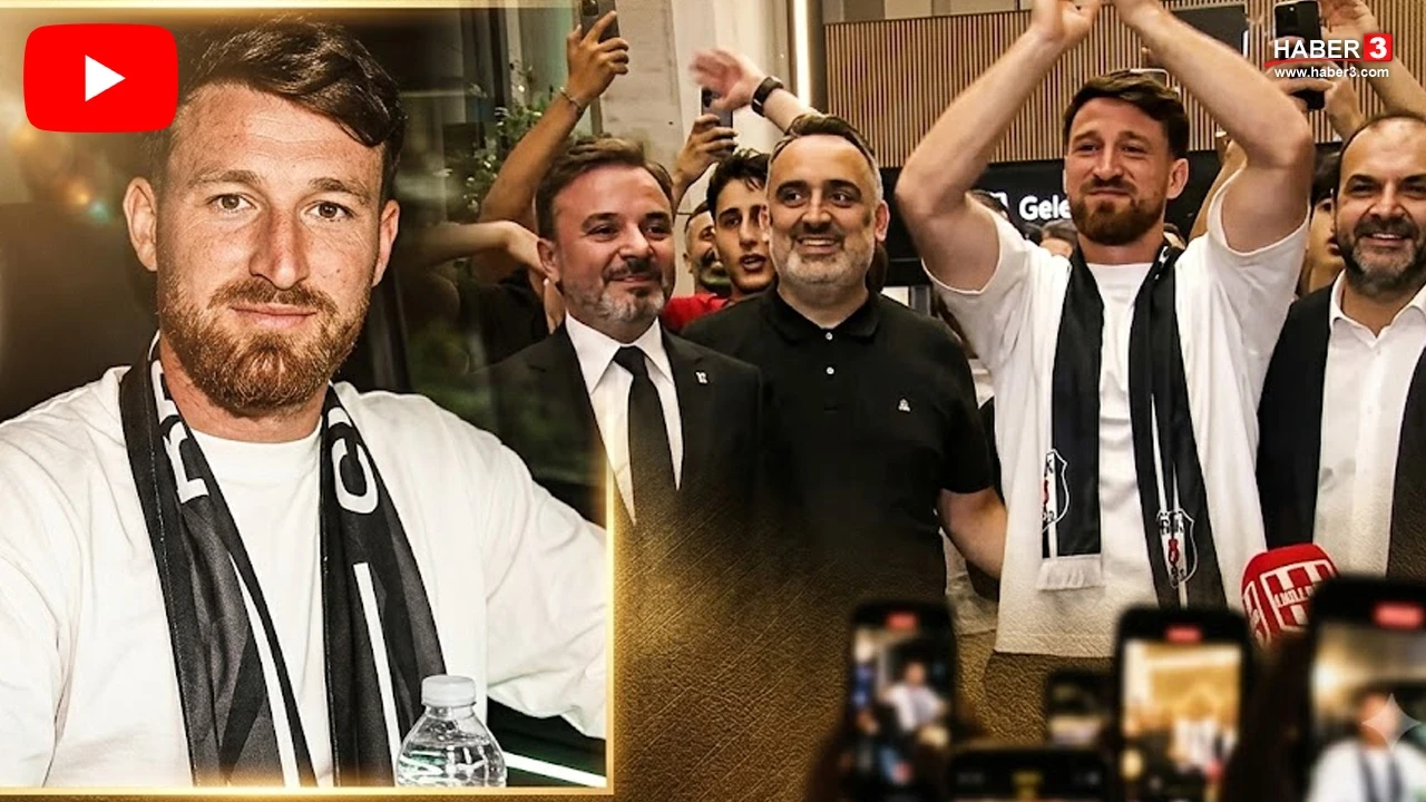 Beşiktaş'ın yeni transferi Salih Özkan İstanbul'da...