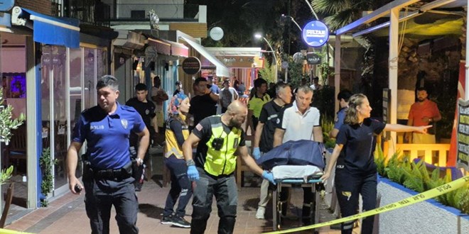 Bodrum'da restoranda silahlı saldırı: 1 ölü