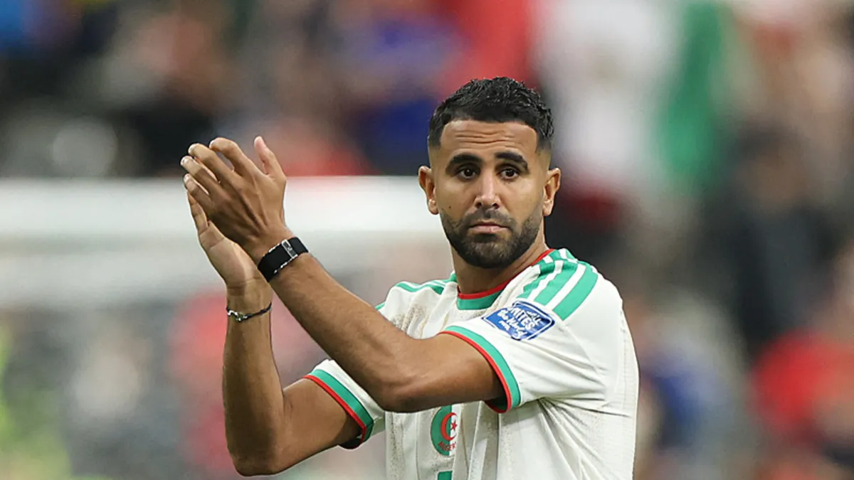 Riyad Mahrez'den Dünya Kupası maçı sonrası flaş karar