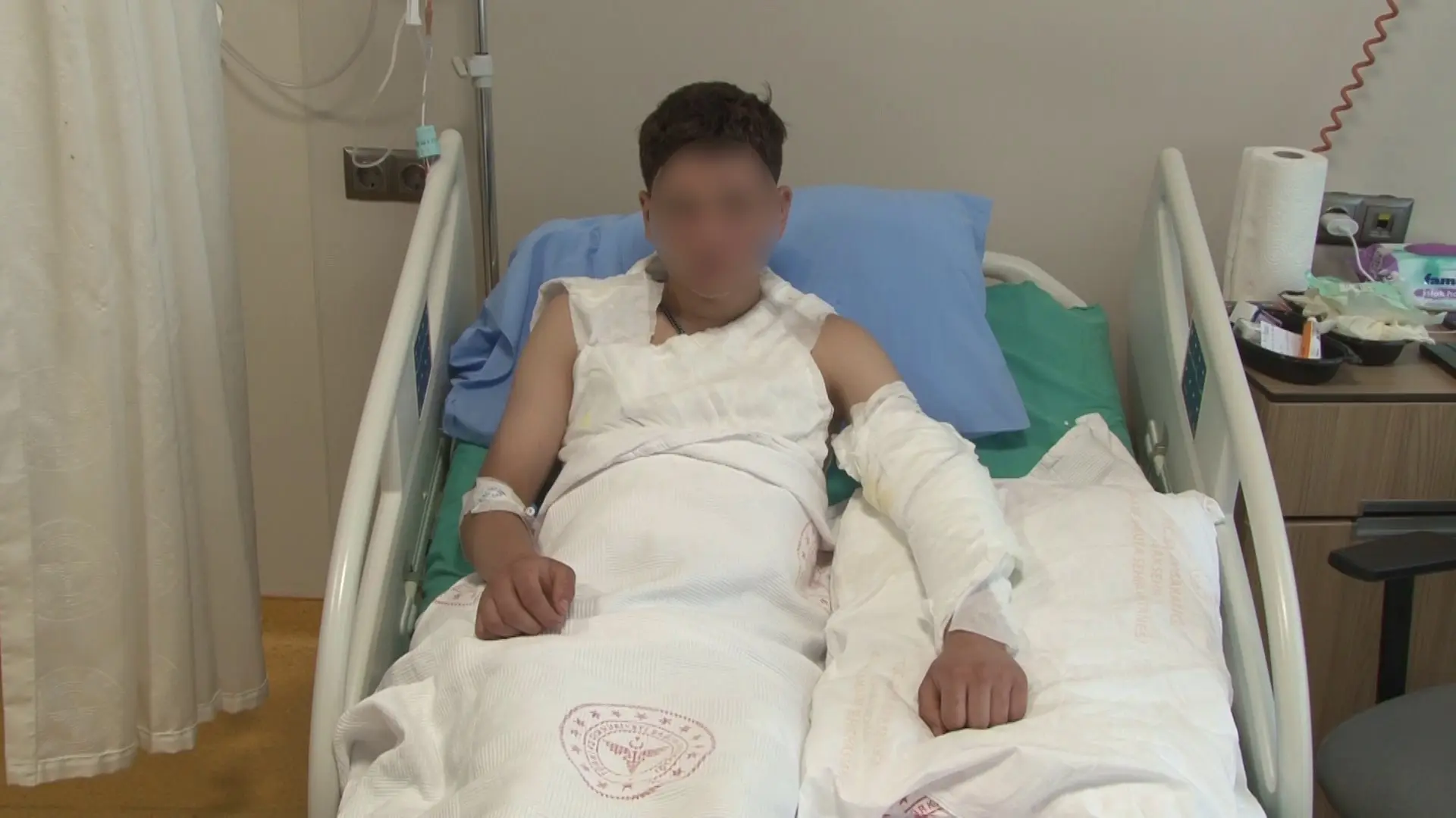 15 yaşındaki çocuğun merakı kabusu oldu! Çakmak bomba gibi patladı, ölümden döndü