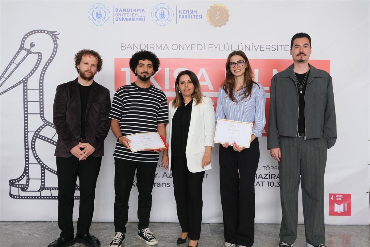 Bandırma Onyedi Eylül Üniversitesinde Kısa Film Festivali gerçekleştirildi